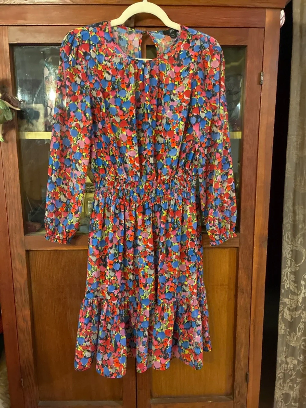 J. Crew floral watercolor dress., XS